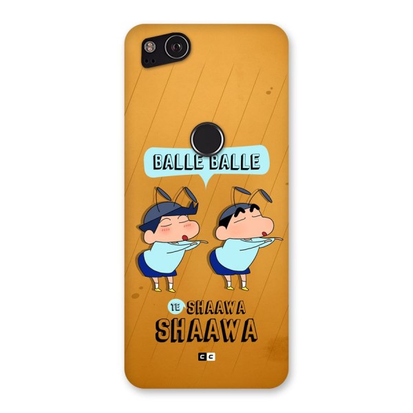 Balle Balle Shinchan Back Case for Google Pixel 2