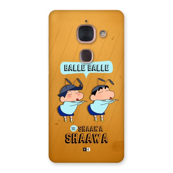 Balle Balle Shinchan Back Case for Le Max 2