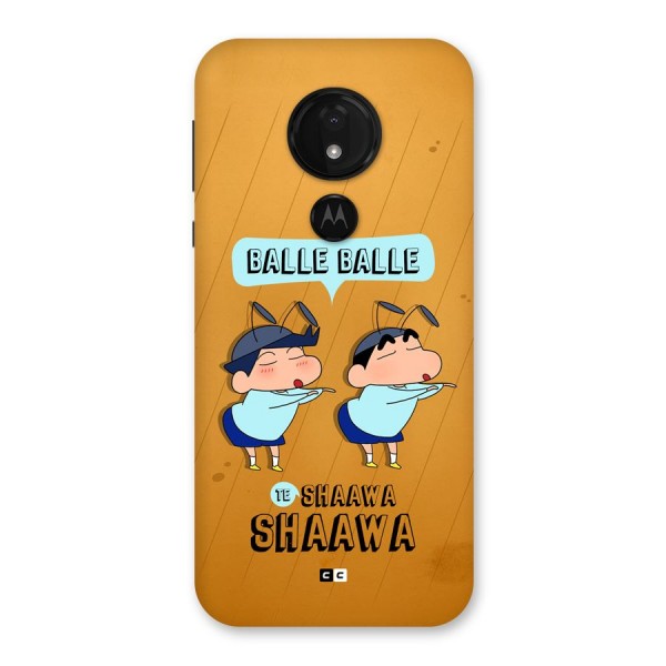 Balle Balle Shinchan Back Case for Moto G7 Power