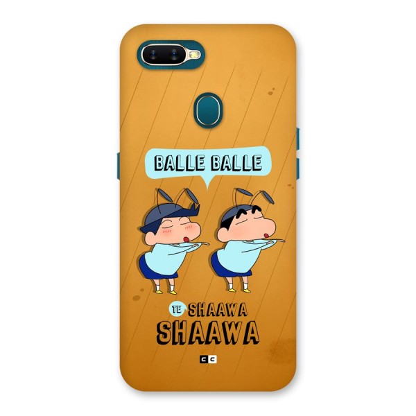 Balle Balle Shinchan Back Case for Oppo A12