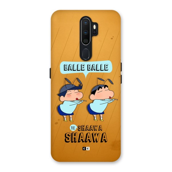 Balle Balle Shinchan Back Case for Oppo A5 (2020)