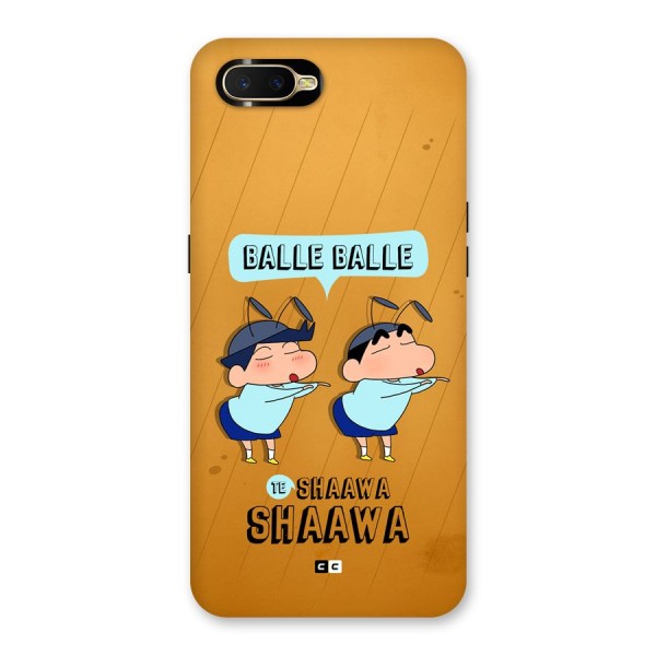 Balle Balle Shinchan Back Case for Oppo K1