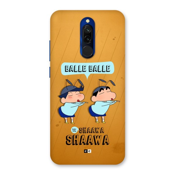 Balle Balle Shinchan Back Case for Redmi 8