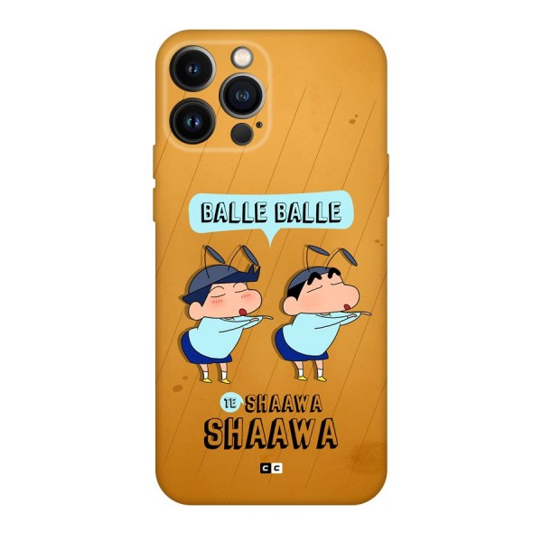 Balle Balle Shinchan Back Case for iPhone 13 Pro Max