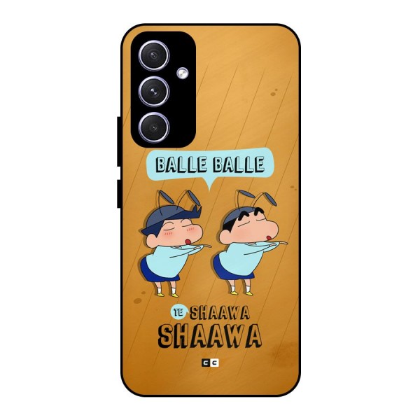 Balle Balle Shinchan Metal Back Case for Galaxy A54