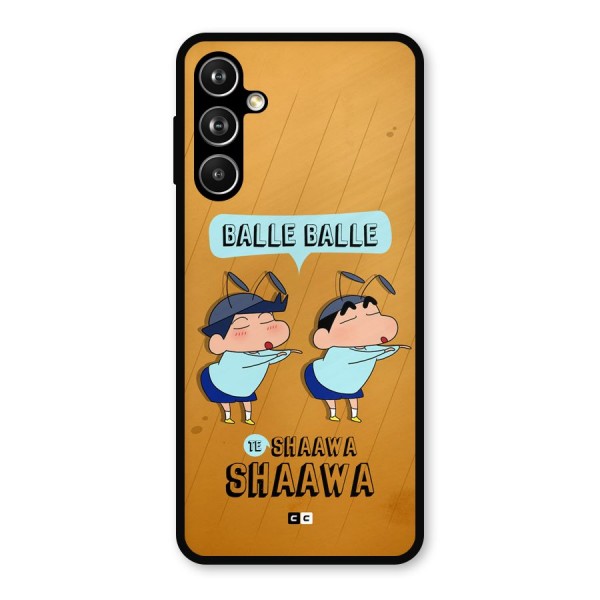 Balle Balle Shinchan Metal Back Case for Galaxy F54