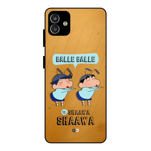 Balle Balle Shinchan Metal Back Case for Galaxy M13 5G