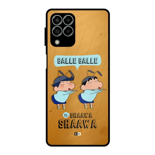 Balle Balle Shinchan Metal Back Case for Galaxy M33