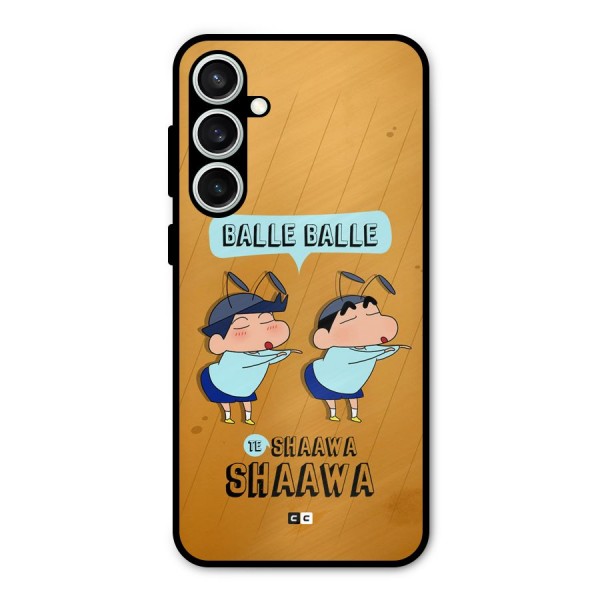 Balle Balle Shinchan Metal Back Case for Galaxy S23 FE