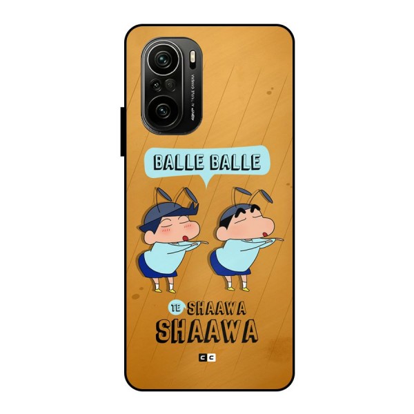 Balle Balle Shinchan Metal Back Case for Mi 11x