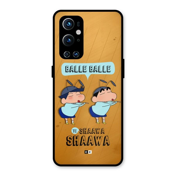 Balle Balle Shinchan Metal Back Case for OnePlus 9 Pro