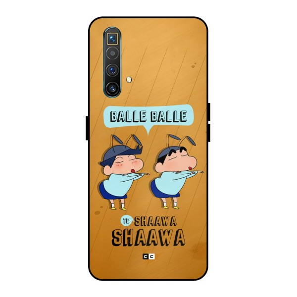 Balle Balle Shinchan Metal Back Case for Realme X3 SuperZoom