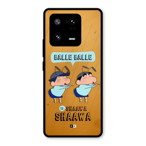 Balle Balle Shinchan Metal Back Case for Xiaomi 13 Pro