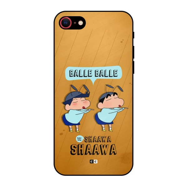 Balle Balle Shinchan Metal Back Case for iPhone 7