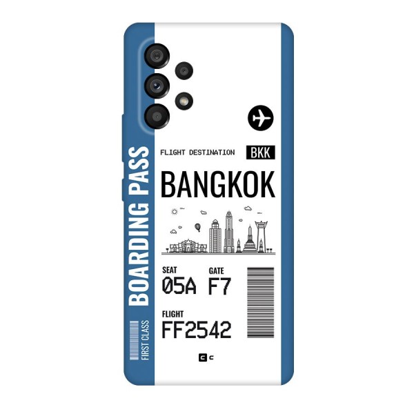 Bangkok Boarding Pass Back Case for Galaxy A53 5G