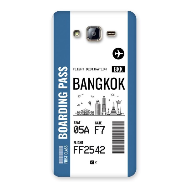 Bangkok Boarding Pass Back Case for Galaxy On5