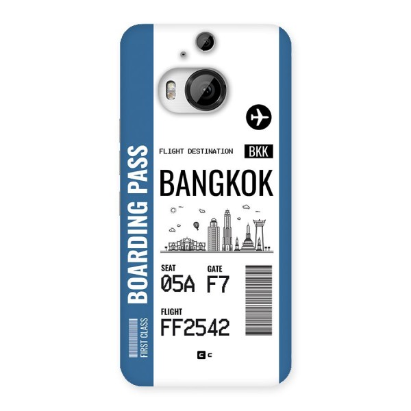 Bangkok Boarding Pass Back Case for HTC One M9 Plus