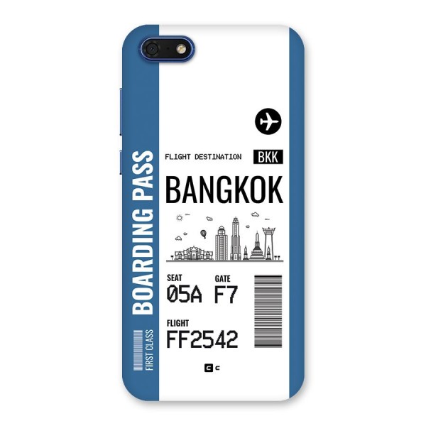 Bangkok Boarding Pass Back Case for Honor 7s