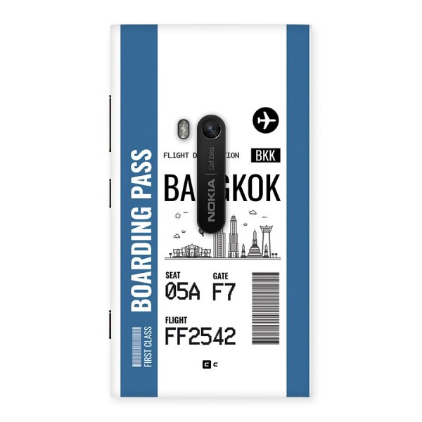 Bangkok Boarding Pass Back Case for Lumia 920