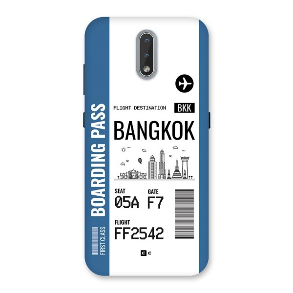 Bangkok Boarding Pass Back Case for Nokia 2.3