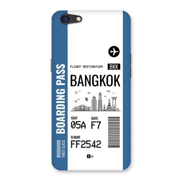 Bangkok Boarding Pass Back Case for Oppo A71