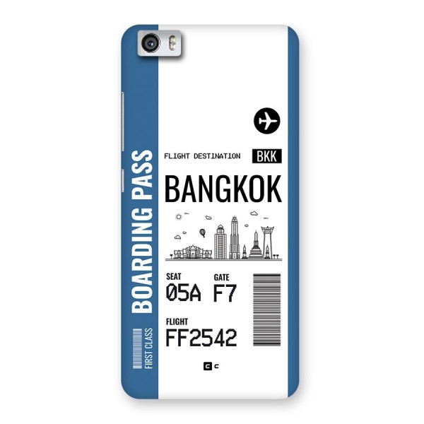 Bangkok Boarding Pass Back Case for Redmi Mi 5