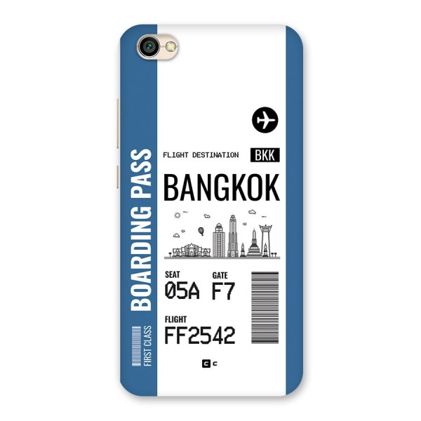 Bangkok Boarding Pass Back Case for Redmi Y1 Lite