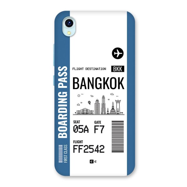 Bangkok Boarding Pass Back Case for Vivo Y1s