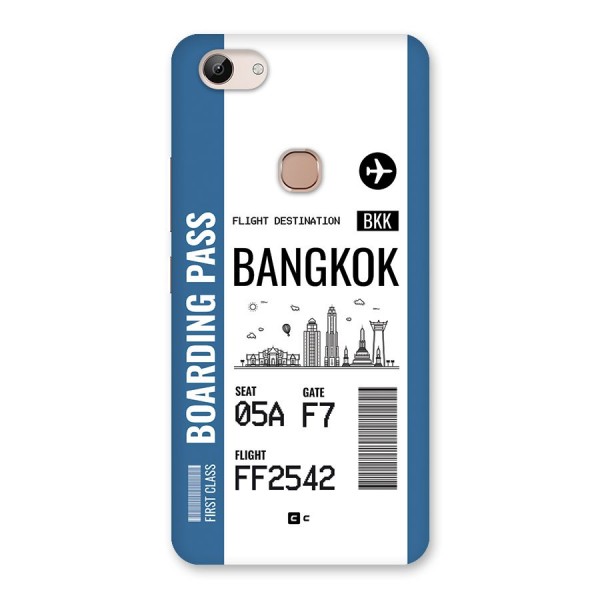 Bangkok Boarding Pass Back Case for Vivo Y83