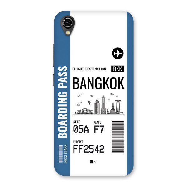 Bangkok Boarding Pass Back Case for Vivo Y91i