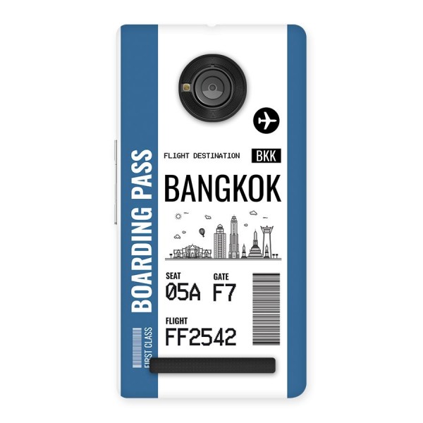 Bangkok Boarding Pass Back Case for Yuphoria