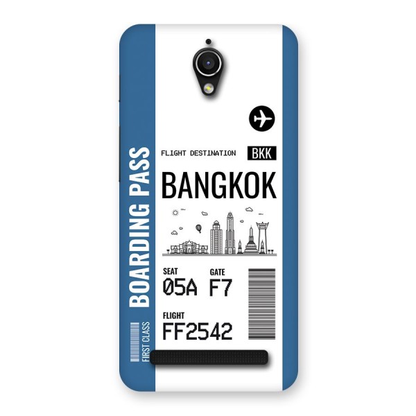 Bangkok Boarding Pass Back Case for Zenfone Go