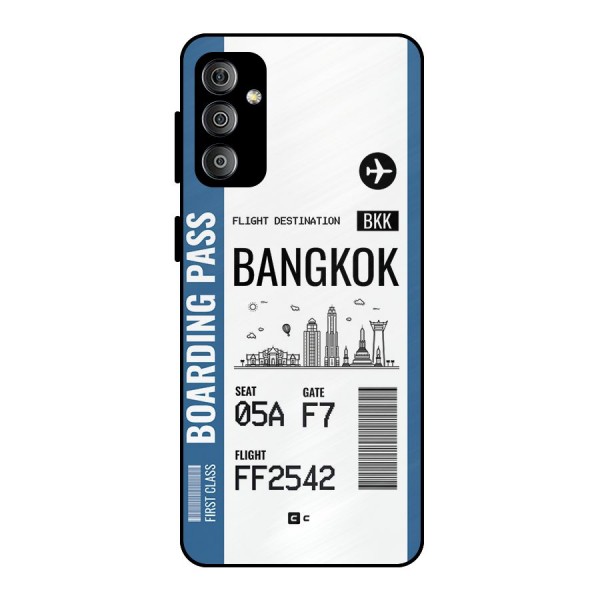 Bangkok Boarding Pass Metal Back Case for Galaxy F23