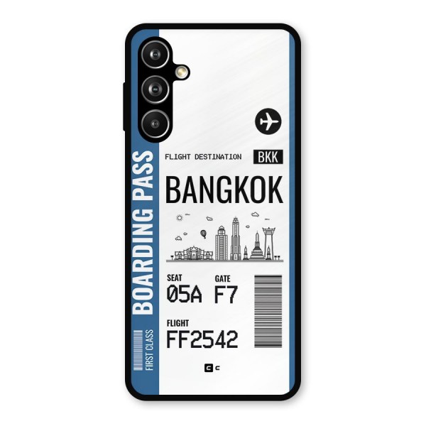 Bangkok Boarding Pass Metal Back Case for Galaxy F54