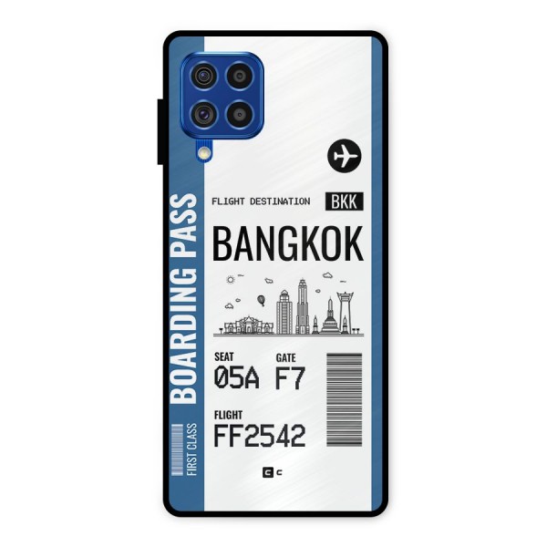 Bangkok Boarding Pass Metal Back Case for Galaxy F62