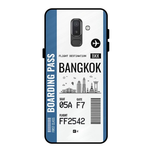 Bangkok Boarding Pass Metal Back Case for Galaxy On8 (2018)