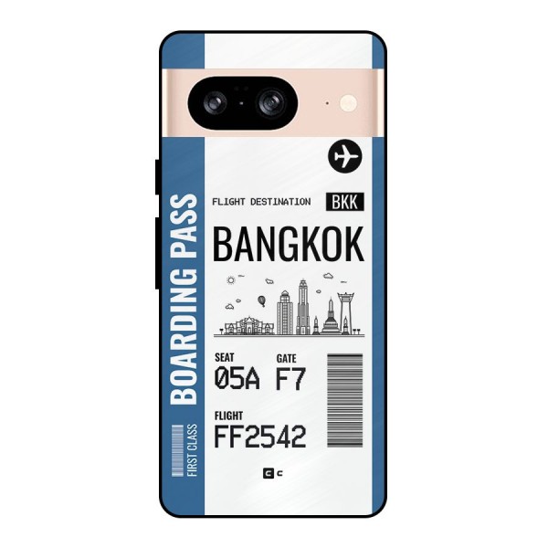 Bangkok Boarding Pass Metal Back Case for Google Pixel 8