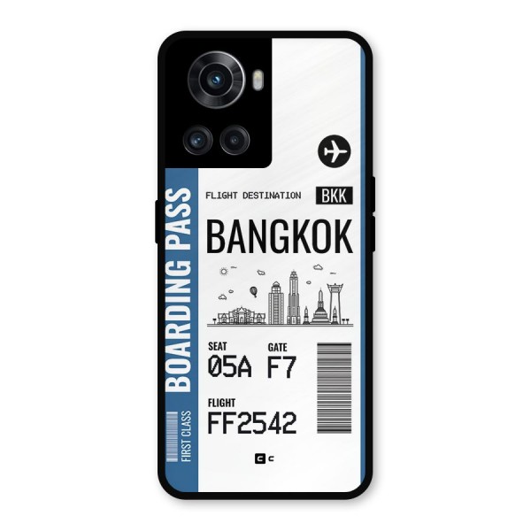 Bangkok Boarding Pass Metal Back Case for OnePlus 10R