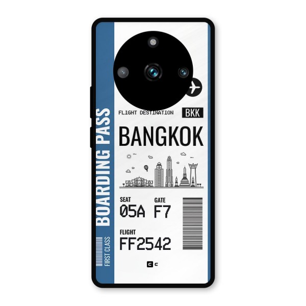 Bangkok Boarding Pass Metal Back Case for Realme 11 Pro