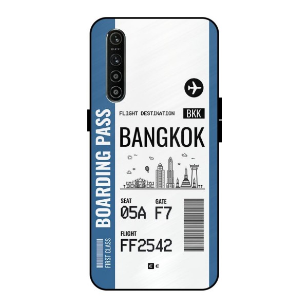 Bangkok Boarding Pass Metal Back Case for Realme XT