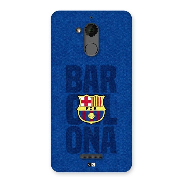 Barcelona Typography Back Case for Coolpad Note 5