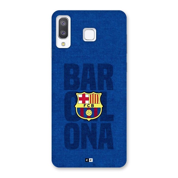 Barcelona Typography Back Case for Galaxy A8 Star