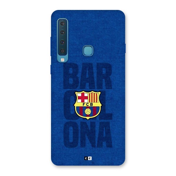 Barcelona Typography Back Case for Galaxy A9 (2018)