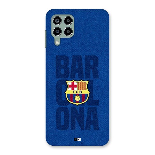 Barcelona Typography Back Case for Galaxy M33