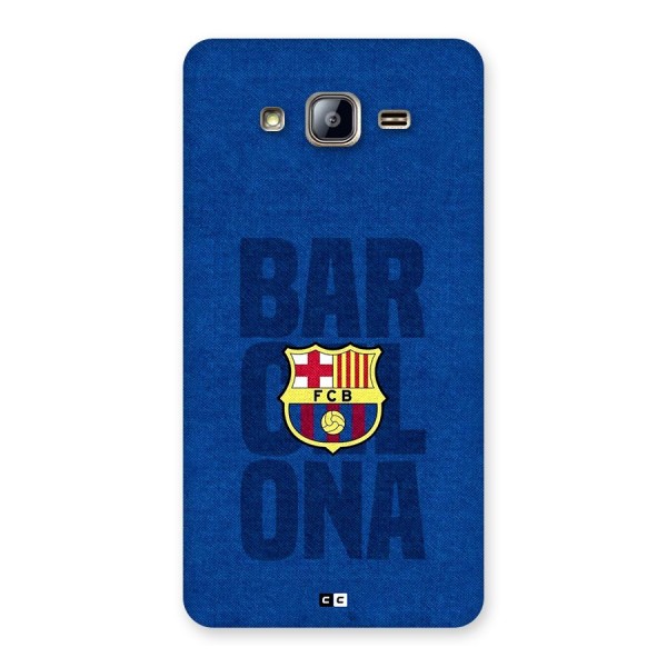 Barcelona Typography Back Case for Galaxy On5