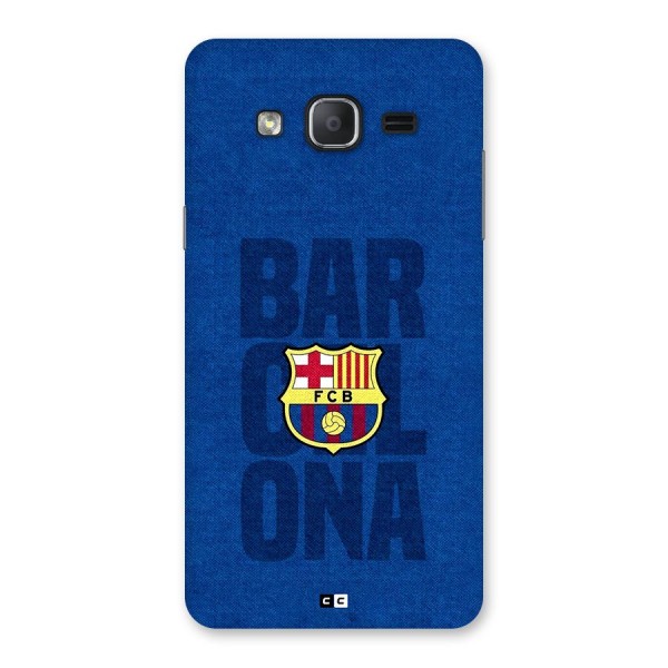 Barcelona Typography Back Case for Galaxy On7 2015