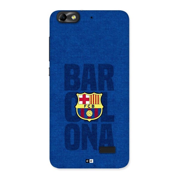 Barcelona Typography Back Case for Honor 4C