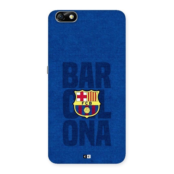 Barcelona Typography Back Case for Honor 4X