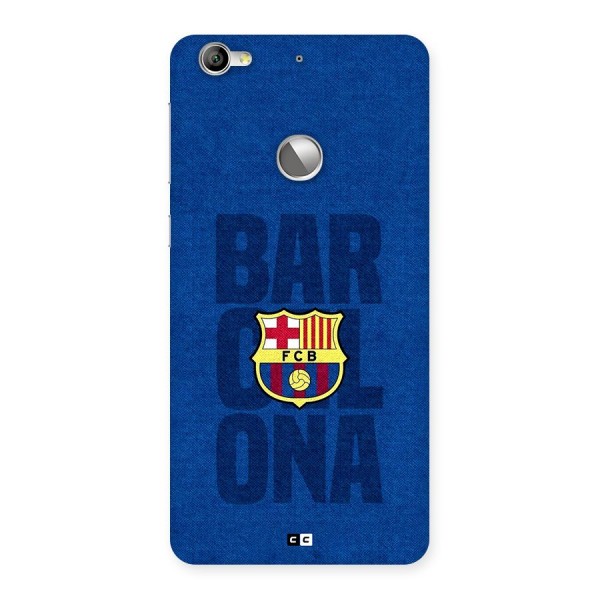 Barcelona Typography Back Case for Le 1S