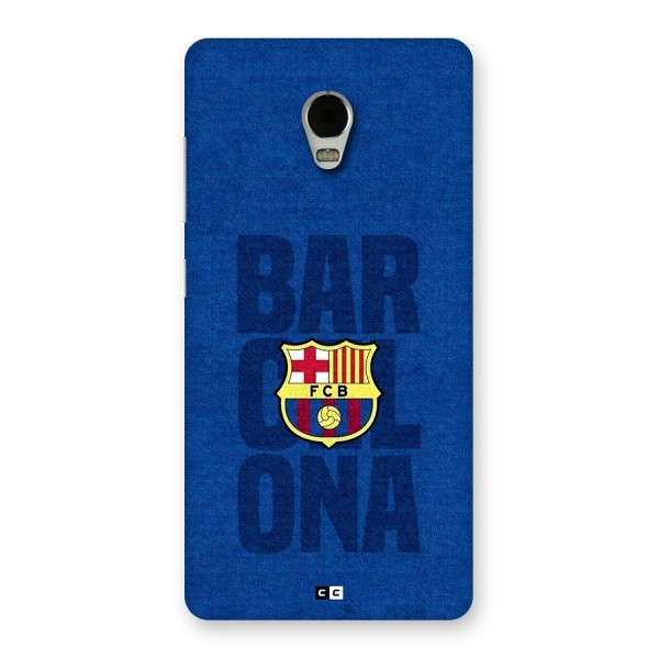 Barcelona Typography Back Case for Lenovo Vibe P1